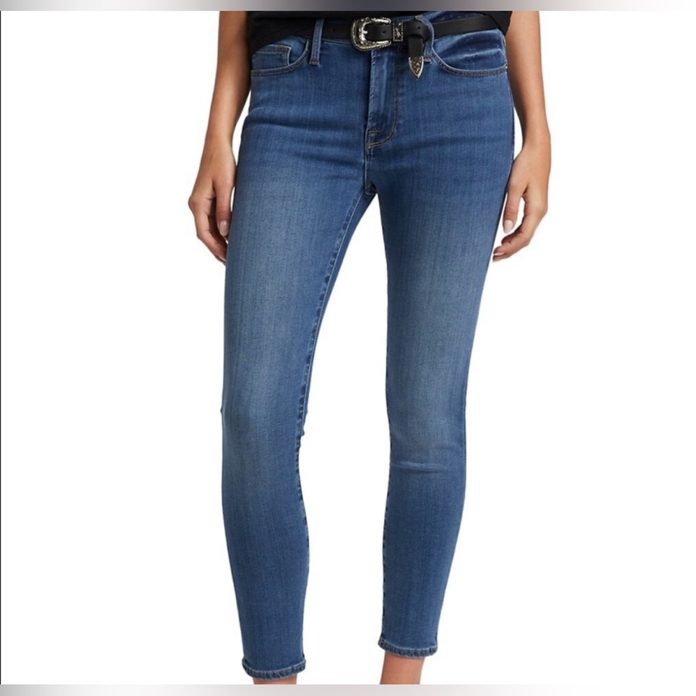 Frame Denim Le Skinny de Jeanne Crop Jeans size 24 S